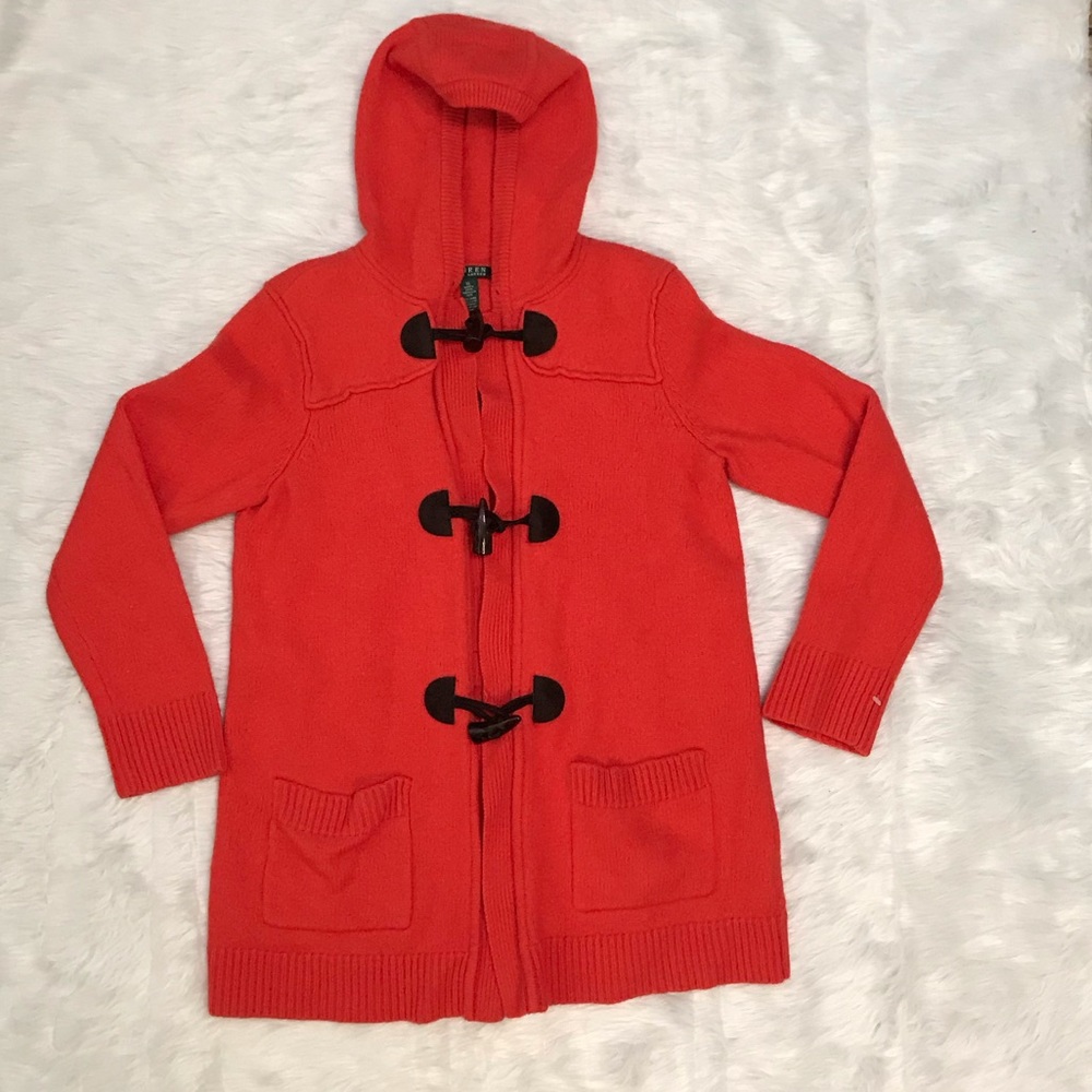 Ralph Lauren Duffle Knit Coat